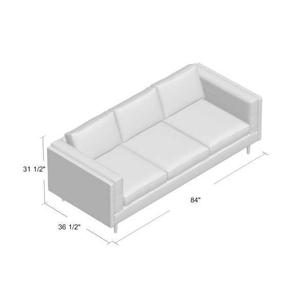 Gus Modern Adelaide Sofa & Reviews Wayfair